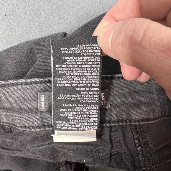 KUT from the Kloth Black Skinny Jeans Womens 10 Connie Fab Ab Ankle KP1224ME3 - Picture 6 of 11